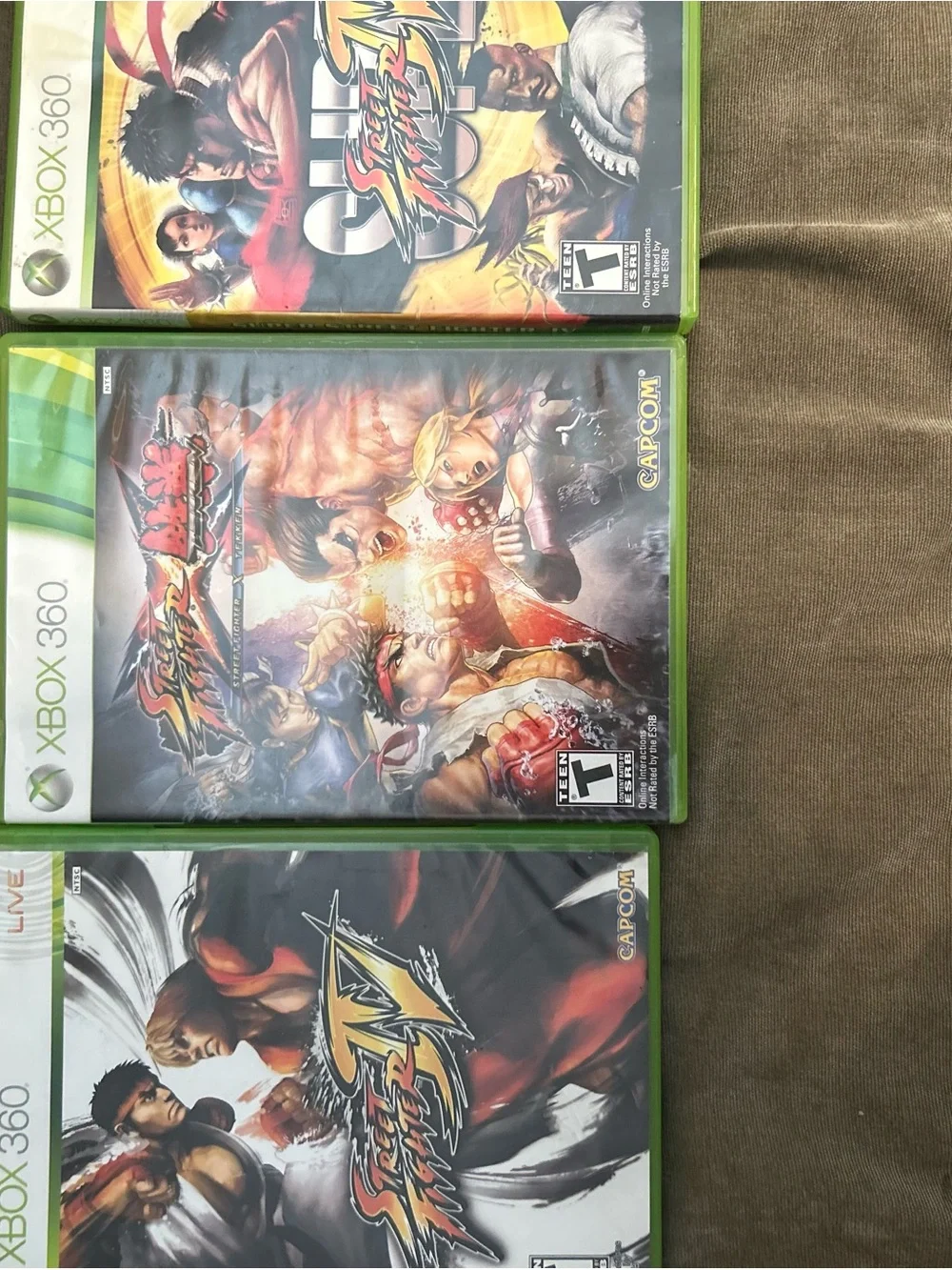 Street Fighter 3 Game Bundle Xbox 360 Game